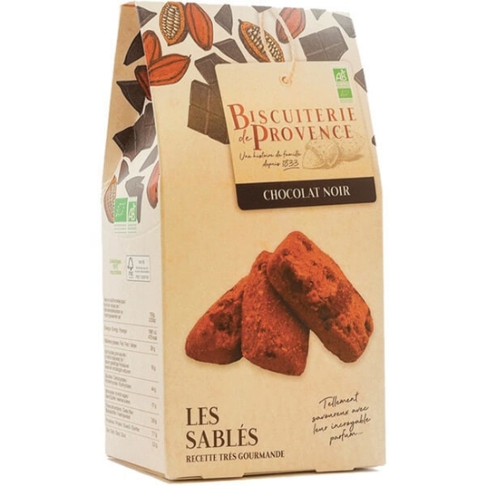 Imagem de Bolachas de Chocolate Biológicas BISCUITERIE DE PROVENCE emb.120g