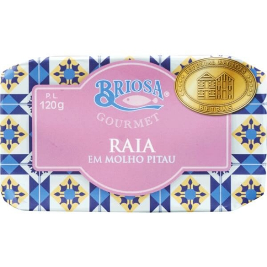 Imagem de Raia em Molho Pitau BRIOSA lata 120g