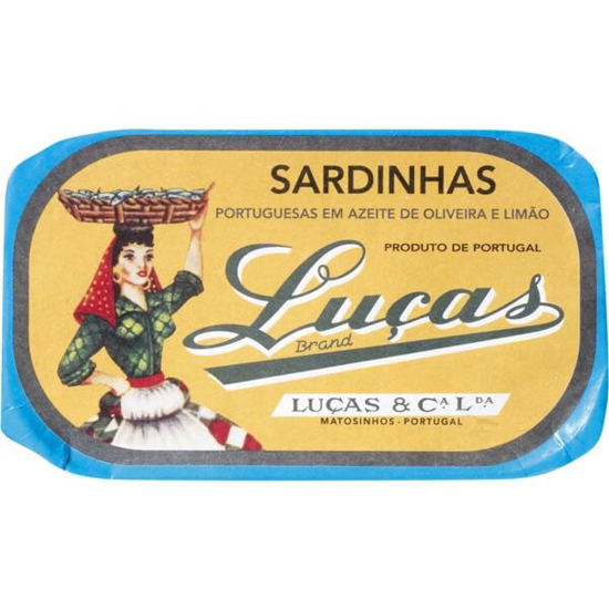 Imagem de Sardinhas em Azeite com Limão LUÇAS emb.120g