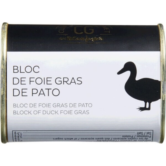 Imagem de Bloc de Foie Gras de Pato CLUB DEL GOURMET lata 130g