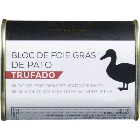 Imagem de Bloc de Foie Gras de Pato Trufado CLUB DEL GOURMET lata 130g