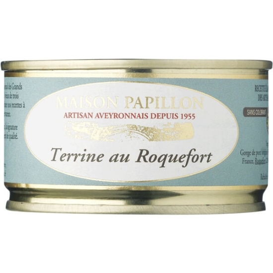 Imagem de Paté de Queijo Roquefort MAISON PAPILLON lata 130g