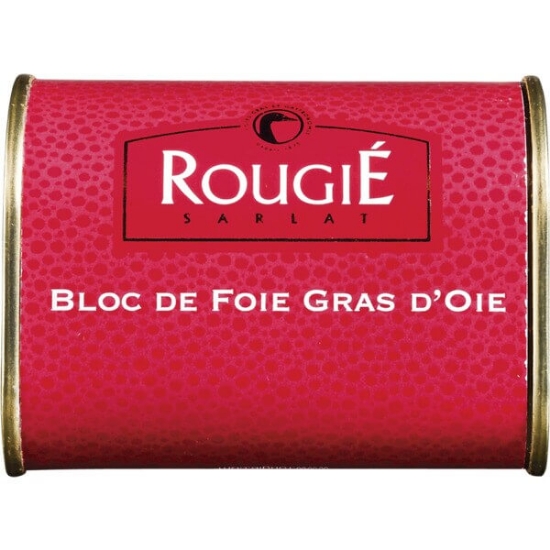 Imagem de Bloco Foie Gras de Ganso Natural ROUGIÉ lata 145g