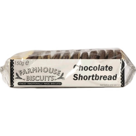 Imagem de Biscuits Ltd. Bolachas de Chocolate Shortbread FARMHOUSE emb.150g