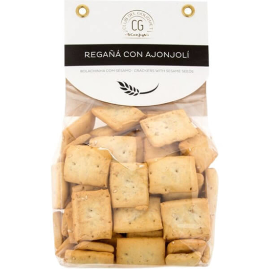 Imagem de Bolachas Crackers com Sementes de Sésamo CLUB DEL GOURMET emb.160g