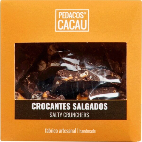 Imagem de Crocantes Salgados PEDAÇOS DE CACAU emb.160g