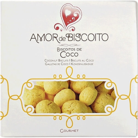 Imagem de Biscoitos de Coco AMOR DE BISCOITO emb.180g