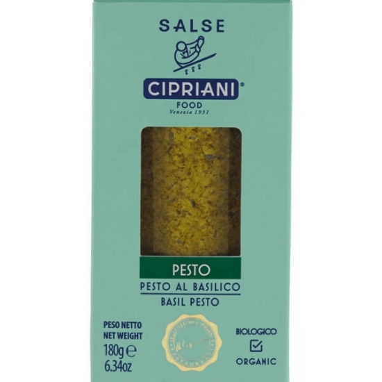 Imagem de Molho Pesto Biológico CIPRIANI frasco 180g