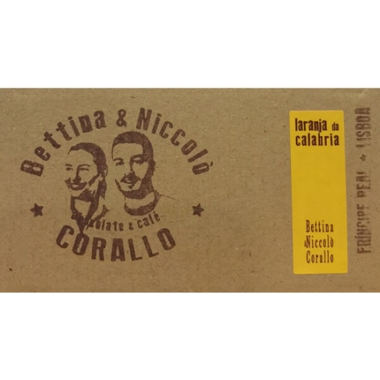 Imagem de Chocolate Preto com Laranja da Calabria BETTINA & NICCOLÒ CORALLO emb.100g