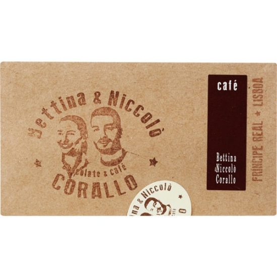 Imagem de Chocolate Preto com Café BETTINA & NICCOLÒ CORALLO emb.100g