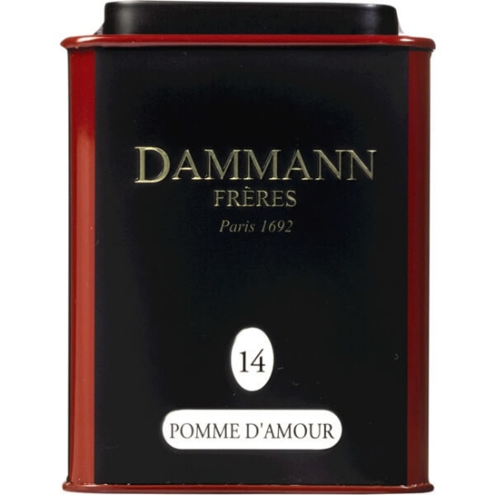 Imagem de Chá Preto Pomme d'Amour DAMMANN FRÉRES lata 100g