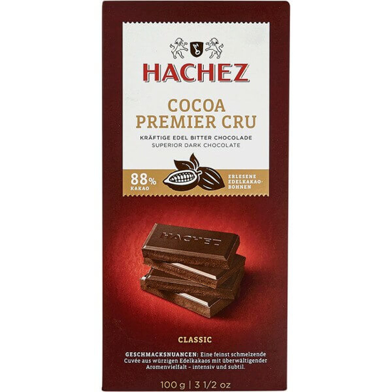 Imagem de Chocolate Preto Com 88% de Cacau Premier Cru HACHEZ emb.100g