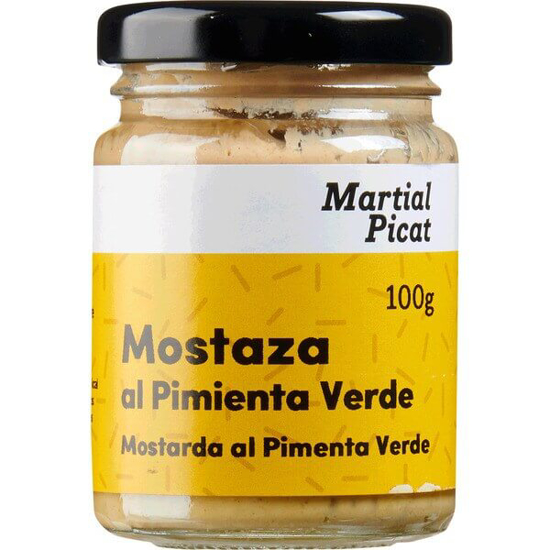 Imagem de Mostarda com Pimenta Verde MARTIAL PICAT frasco 100g