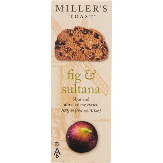 Imagem de Tostas com Figos e Sultanas MILLER´S emb.100g