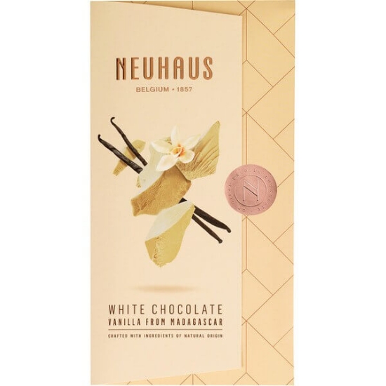 Imagem de Chocolate Branco de Baunilha Madagascar NEUHAUS emb.100g