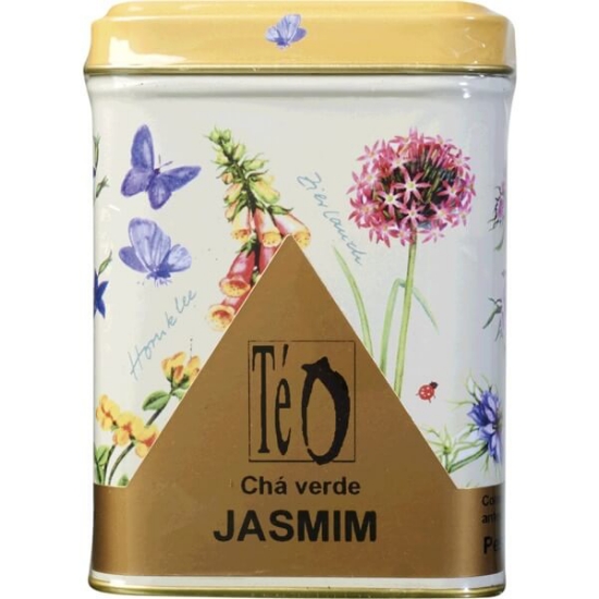 Imagem de Chá Verde Aromatizado a Jasmim TÉ O lata 100g