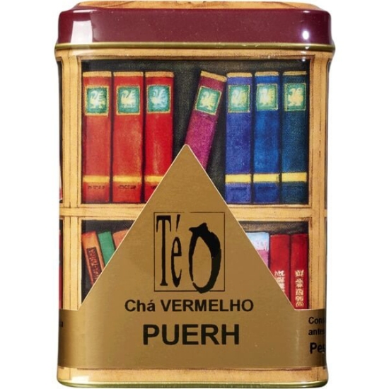 Imagem de Chá Vermelho Puerh TÉ O lata 100g