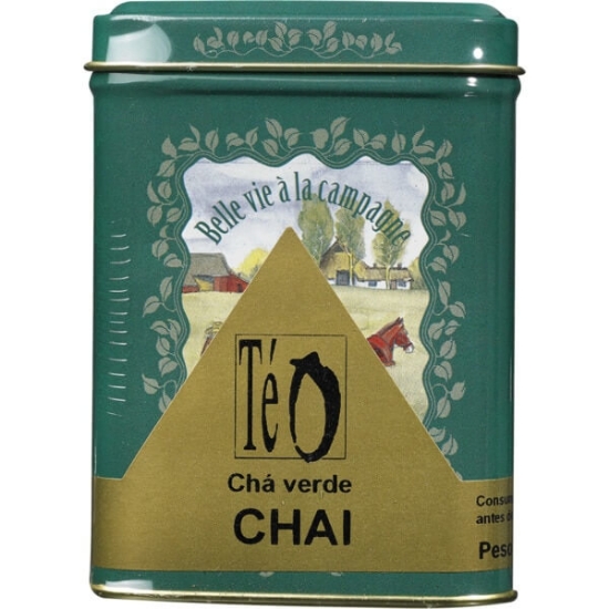 Imagem de Chá Verde Chai TÉ O lata 100g