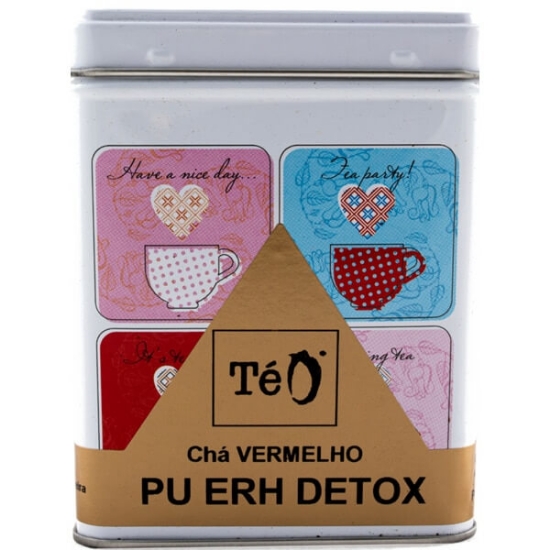 Imagem de Chá Vermelho Pu Erh Detox TÉ O lata 100g