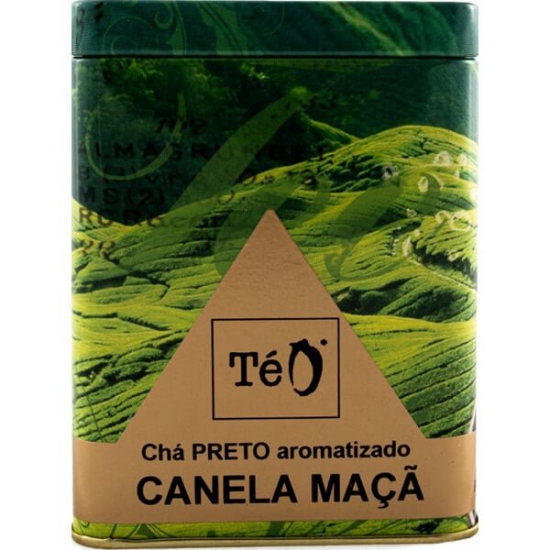 Imagem de Chá Preto com Aroma a Canela e Maçã TÉ O lata 100g