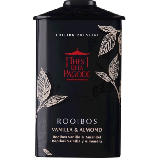 Imagem de Chá Rooibos Aroma Baunilha e Amêndoas Biológico THÉS DE LA PAGODE lata 100g