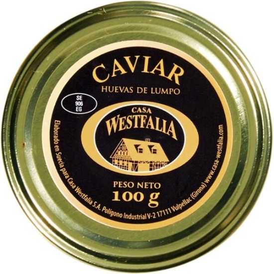 Imagem de Caviar Alemão Preto WESTFALIA unidade 100g