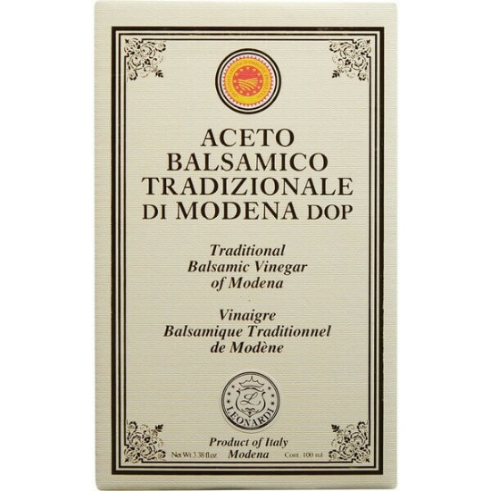 Imagem de Vinagre Balsâmico de Modena DOP LEONARDI garrafa 100ml