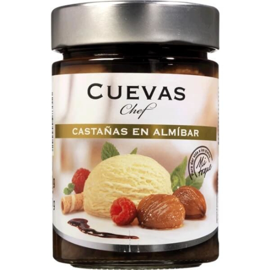 Imagem de Castanhas em Calda CUEVAS CHEF frasco 240g