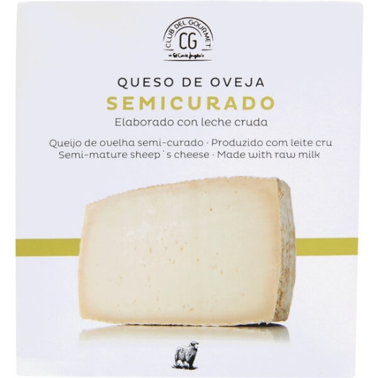 Imagem de Queijo de Ovelha Semi-Curado CLUB DEL GOURMET unidade 250g