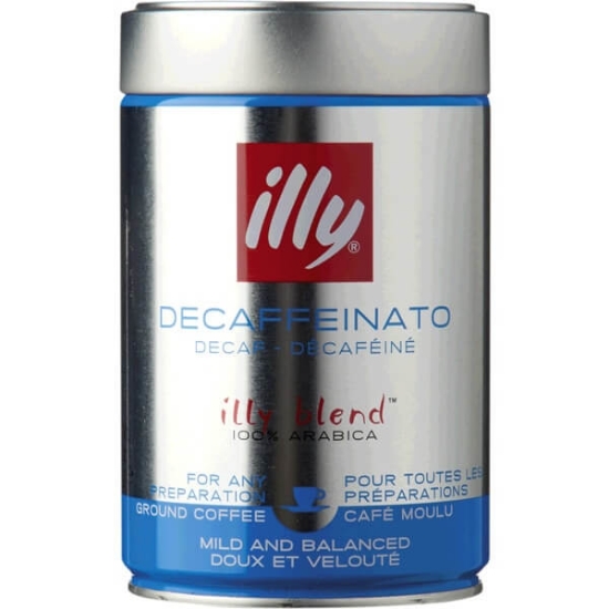 Imagem de Café Descafeinado ILLY lata 250g