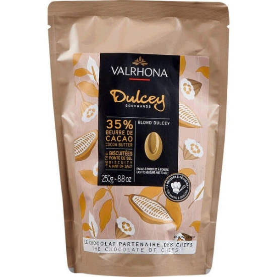 Imagem de Dulcey Chocolate Branco 35% Cacau VALRHONA emb.250g