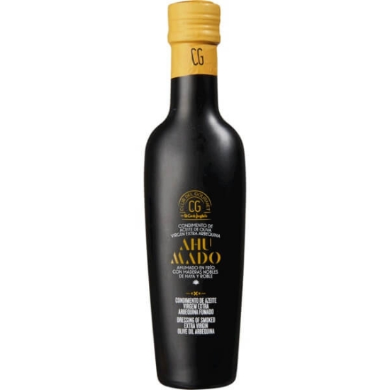 Imagem de Condimento de Azeite Virgem Extra Arbequina Fumado CLUB DEL GOURMET garrafa 250ml