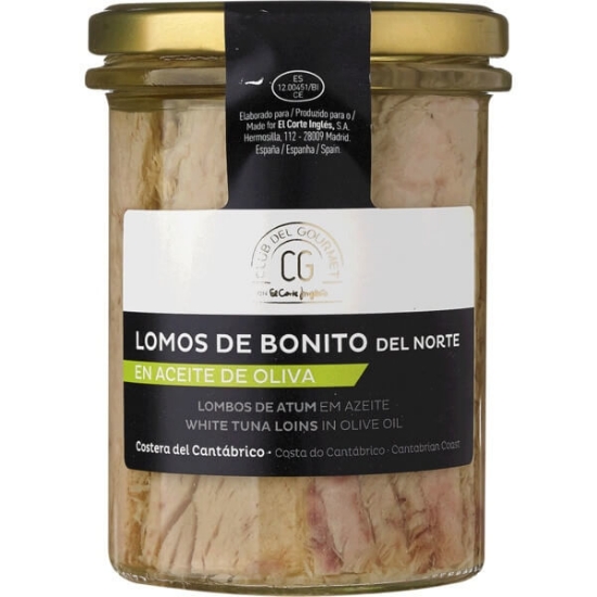 Imagem de Lombos de Atum em Azeite CLUB DEL GOURMET frasco 260g