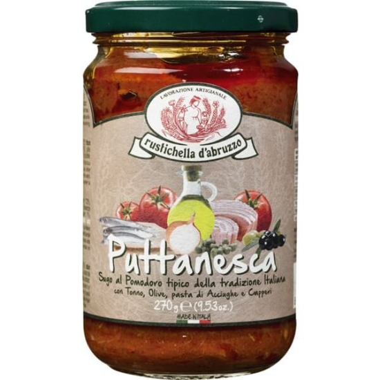 Imagem de Molho Puttanesca RUSTICHELLA D'ABRUZZO frasco 270g