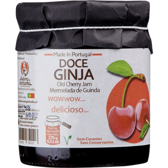 Imagem de Doce de Ginjada SABORES DA GARDUNHA frasco 270g