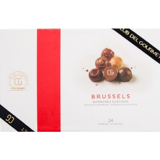 Imagem de Sortido de Bombons Brussels 24 Unidades CLUB DEL GOURMET emb.280g