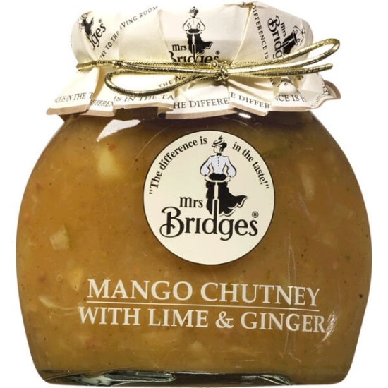 Imagem de Chutney Manga, Lima e Gengibre MRS. BRIDGES frasco 290g