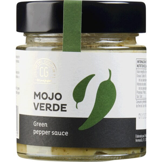 Imagem de Molho de Pimenta Verde CLUB DEL GOURMET frasco 200g