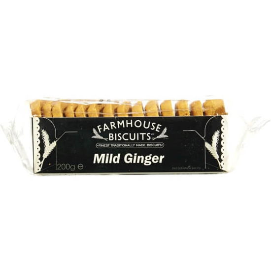 Imagem de Biscuits Ltd. Biscoitos Mild Ginger FARMHOUSE emb.200g