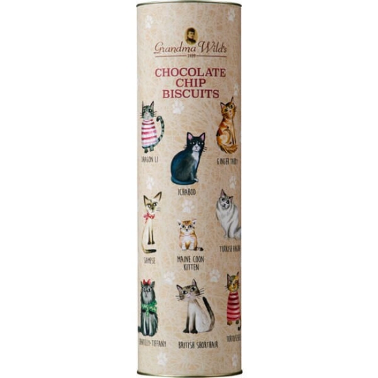 Imagem de Bolachas com Pepitas de Chocolate Cats in Jumpers GRANDMA WILD'S emb.200g