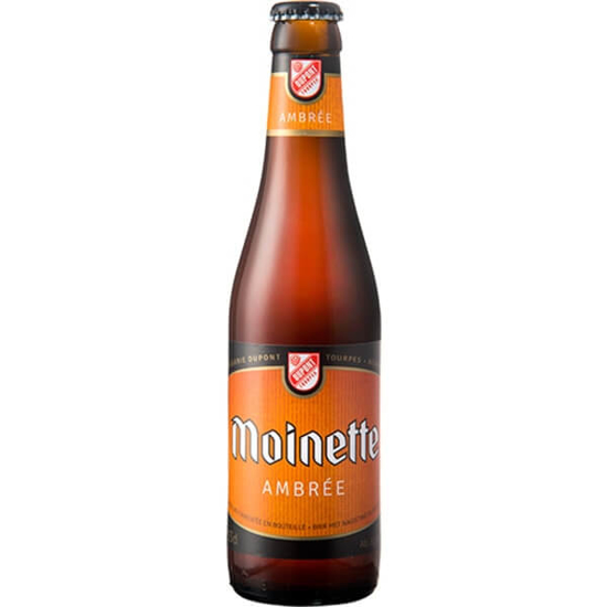 Imagem de Cerveja da Bélgica Ambrée MOINETTE garrafa 33cl