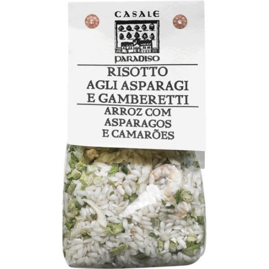 Imagem de Risotto com Espargos e Camarões sem Glúten CASALE PARADISO emb.300g