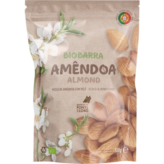 Imagem de  Amêndoa com Pele bio BIOBARRA emb.300g