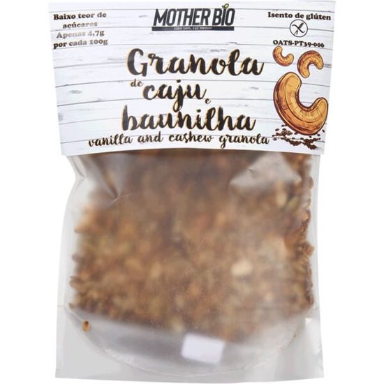 Imagem de  Granola de Caju e Baunilha MOTHER BIO emb.350g