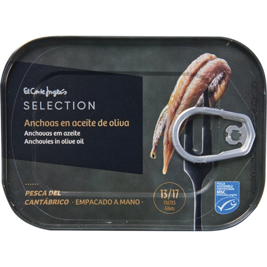 Imagem de  Anchovas em Azeite EL CORTE INGLÉS SELECTION emb.50g