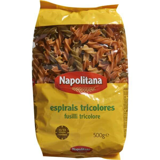 Imagem de Espirais Tricolores NAPOLITANA emb.500g