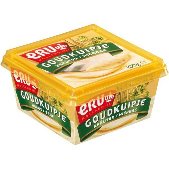 Imagem de  Queijo de Barrar Gouda com Ervas ERU unidade 100g