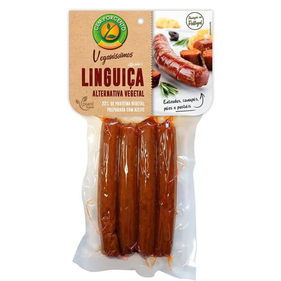 Imagem de  Linguiça Vegetal 100% CEM PORCENTO emb.200g