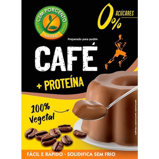 Imagem de  Pudim sem Açúcar de Café CEM PORCENTO emb.70g