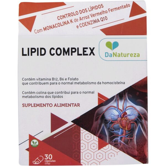 Imagem de  Suplemento Alimentar Lipid Complex Vegan DANATUREZA emb.30 cápsulas